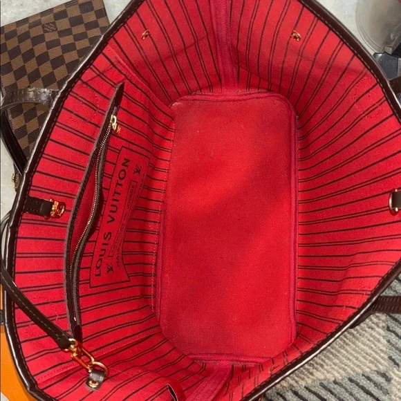 Louis Vuitton Damier Ebene Neverfull MM Tote - Picture 6 of 16